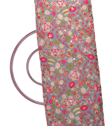 embroidery georgette fabric